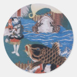 Vintage Japanese Art Stickers