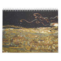 Vintage Japanese Calendar by World_Wonders Vintage Japanese Calendar