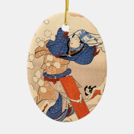 Vintage Japanese Christmas Ornament | Zazzle