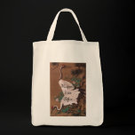 Vintage Japanese Cranes Wedding Bride's Tote