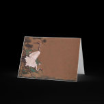 Vintage Japanese Cranes Wedding Invitations