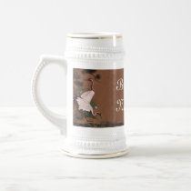 Vintage Japanese Cranes Wedding Invitations Mug