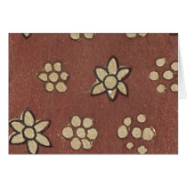 Vintage Japanese Floral Fabric 143 Cards