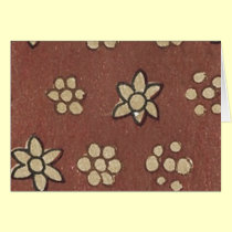 Vintage Japanese Floral Fabric 143 cards