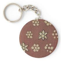 Vintage Japanese Floral Fabric 143 Key Chains