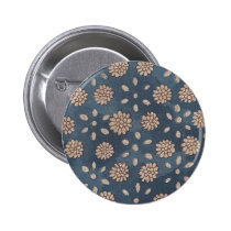 Vintage Japanese Floral Fabric 147 buttons