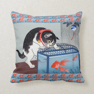 japanese cat pillow