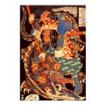 Vintage Japanese Miyamoto Musashi 宮本武蔵 posters