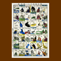 Vintage Japanese Print: Japanese and English Words posters