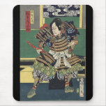 Vintage Japanese samurai Warrior mousepads