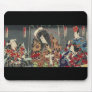 Vintage Japanese samurai Warriors Mouse Pad