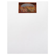 Vintage Jerusalem Personalized Letterhead