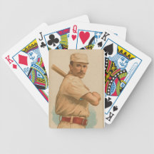 Vintage John M. Ward Baseball Portrait Bicycle Poker Deck