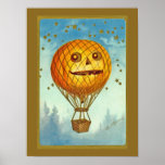 Vintage JOL Hot Air Balloon Poster