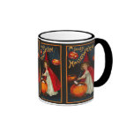 Vintage Jolly Halloween Witch Mug
