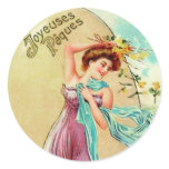 Vintage Joyeuses Paques Stickers