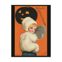 Vintage Joyful Halloween Baby postcards by vintagehalloween Vintage Joyful Halloween Baby postcards