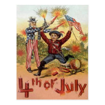 Vintage July 4th Post Cards