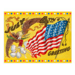 Vintage July 4th Postcard