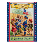 Vintage July 4th Postcard