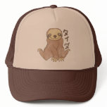 Vintage Kawaii Sloth hats