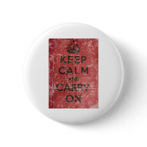 Vintage Keep Calm And Carry On Buttons