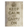Vintage Keep Calm And Carry On Print Vintage Keep Calm And Carry On Print
