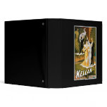 Vintage Kellar Greatest Wonder "Gone" Poster 3 Ring Binder