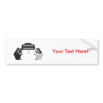 Vintage Keyboards: 3D Model: bumper stickers