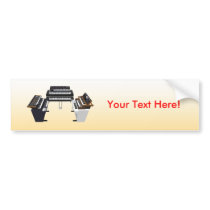 Vintage Keyboards: 3D Model: Bumper Sticker bumper stickers