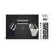 Vintage Keyboards: 3D Model: Custom Postage postage by spiritswitchboard Vintage Keyboards: 3D Model: Custom Postage postage
