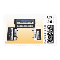 Vintage Keyboards: 3D Model: Custom Postage postage by spiritswitchboard Vintage Keyboards: 3D Model: Custom Postage postage