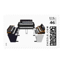 Vintage Keyboards: 3D Model: postage by spiritswitchboard Vintage Keyboards: 3D Model: postage