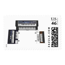 Vintage Keyboards: 3D Model: postage by spiritswitchboard Vintage Keyboards: 3D Model: postage