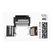 Vintage Keyboards: 3D Model: postage by spiritswitchboard Vintage Keyboards: 3D Model: postage