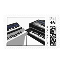 Vintage Keyboards: 3D Model: Postage Stamps by spiritswitchboard Vintage Keyboards: 3D Model: Postage Stamps