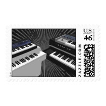 Vintage Keyboards: 3D Model: Postage Stamps by spiritswitchboard Vintage Keyboards: 3D Model: Postage Stamps