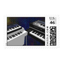 Vintage Keyboards: 3D Model: Postage Stamps by spiritswitchboard Vintage Keyboards: 3D Model: Postage Stamps