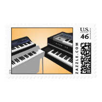 Vintage Keyboards: 3D Model: Postage Stamps by spiritswitchboard Vintage Keyboards: 3D Model: Postage Stamps