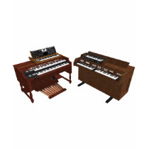 Vintage Keyboards: 3D Model: t-shirts