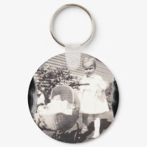 Vintage Keychain - baby buggy by kahmier Vintage Keychain - baby buggy