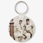 Vintage Keychain - boys on beach Vintage Keychain - boys on beach