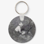 Vintage Keychain - Little Boy Green Vintage Keychain - Little Boy Green
