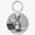 Vintage Keychain - Little Indian Chief by kahmier Vintage Keychain - Little Indian Chief