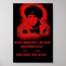 Vintage King Dominic Poster