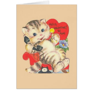 Cat Valentine Cards | Zazzle