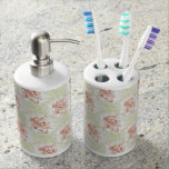 vintage koil fish pattern soap dispenser