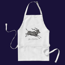 Vintage Kudu Apron
