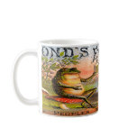 Vintage label for Ponds Extract mugs