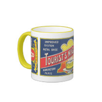 Vintage Label Mug Ad Match Box by Vintage_Gifts Vintage Label Mug Ad Match Box